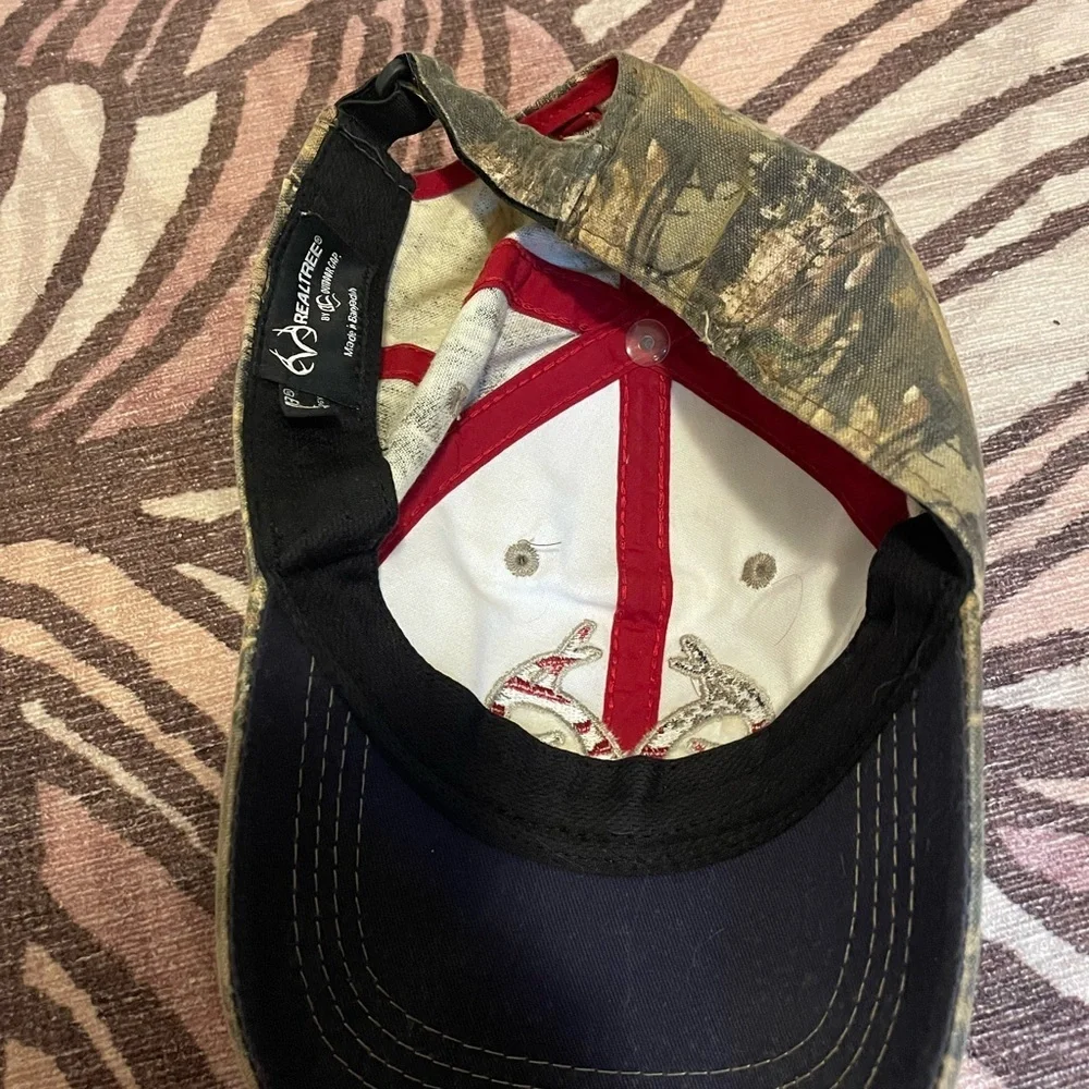 🎉2/$15 Realtree American Flag Camouflage Hat